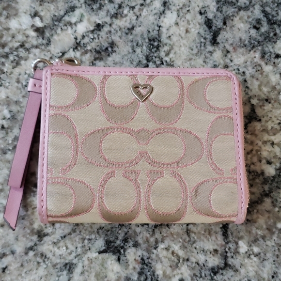 Coach Handbags - Coach Poppy Pink Wallet